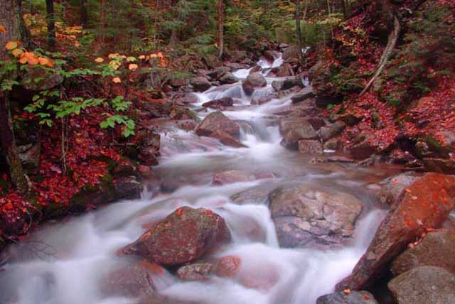 Franconia Notch, Vermont, USA