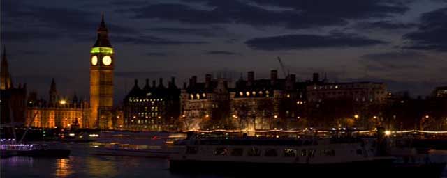 Houses of Parliment at Night, London