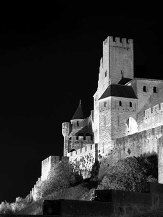 Carcassonne at Night, France